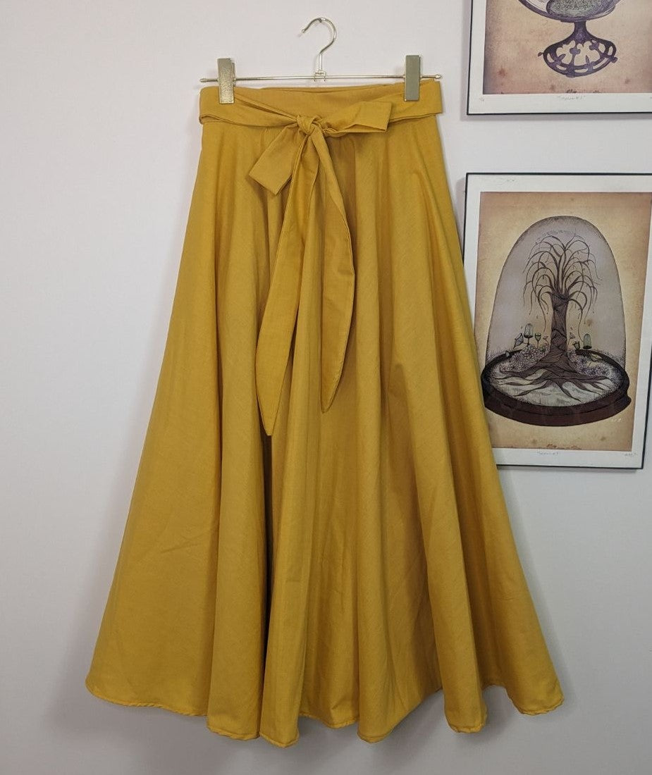 Beth Upcycled Side-Split Skirt - XS/S