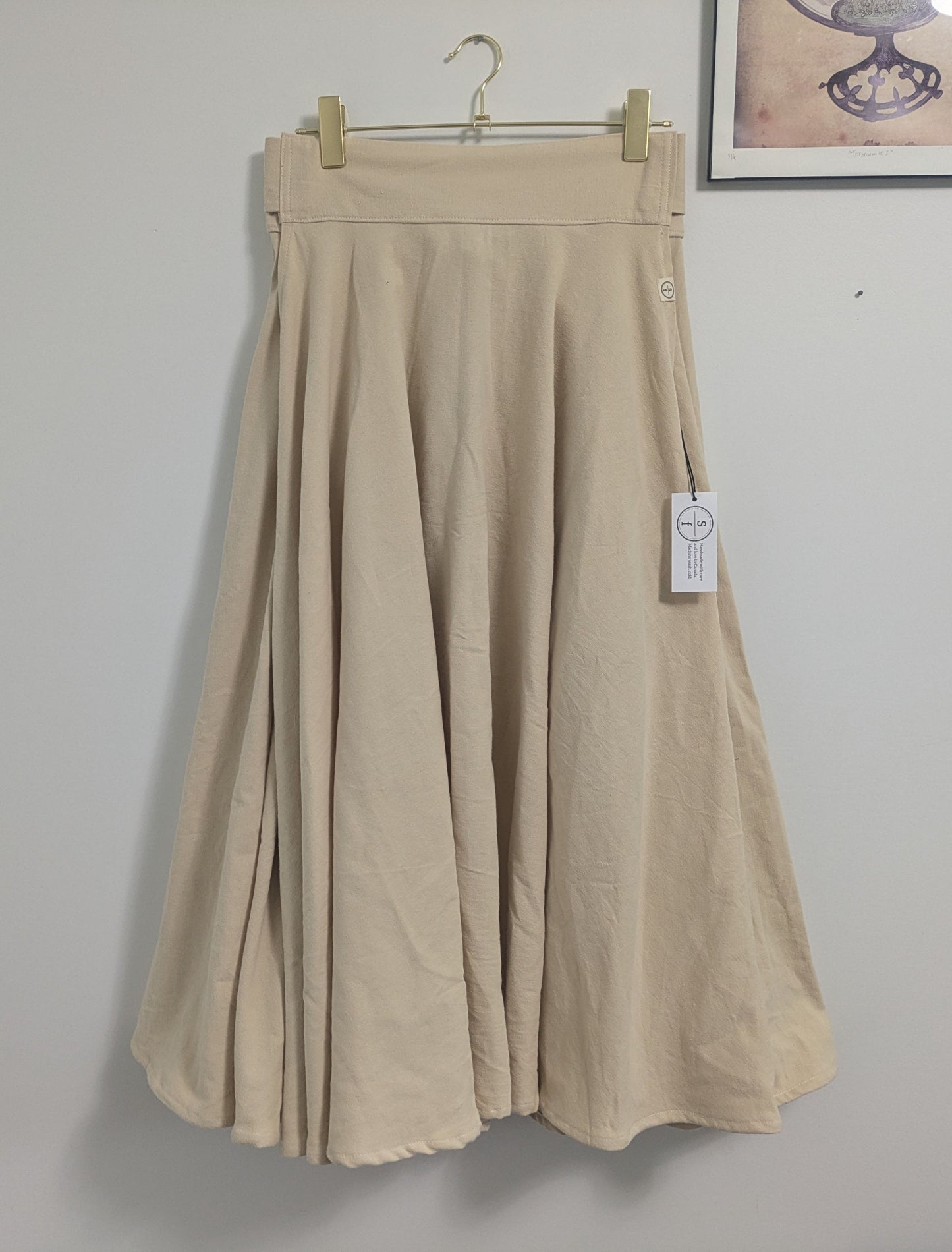 Beth Upcycled Side-Split Skirt - XL/2XL
