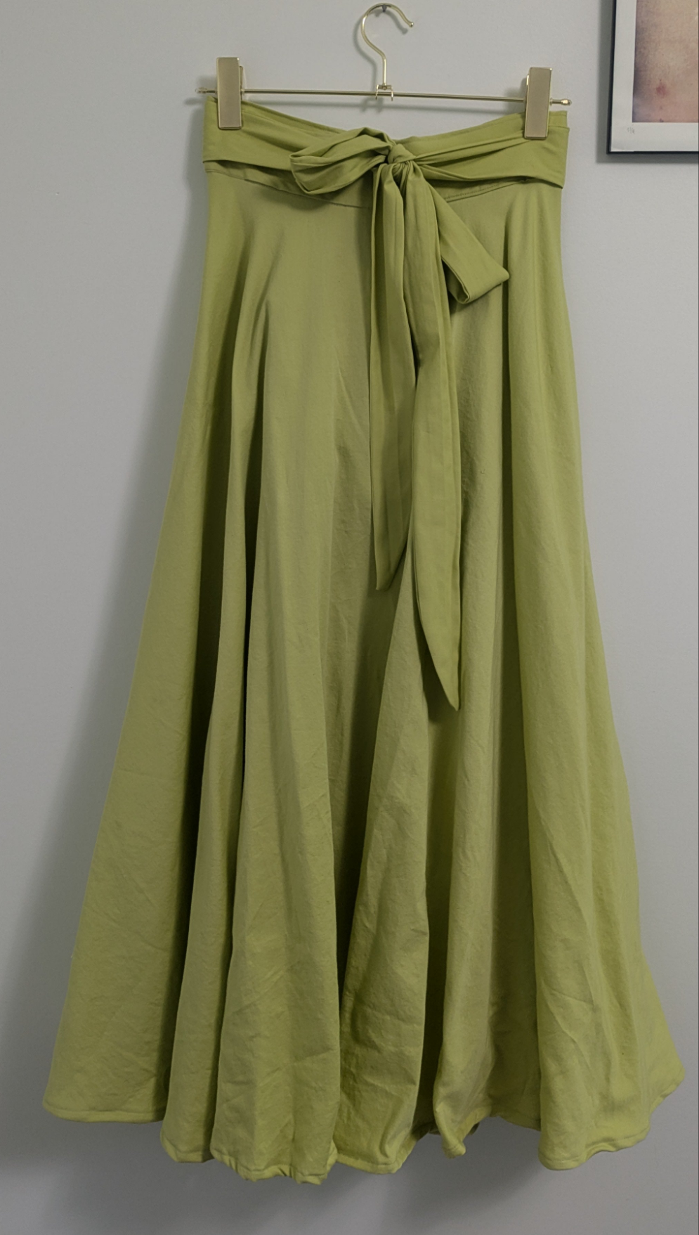 Beth Upcycled Side-split Skirt - M/L