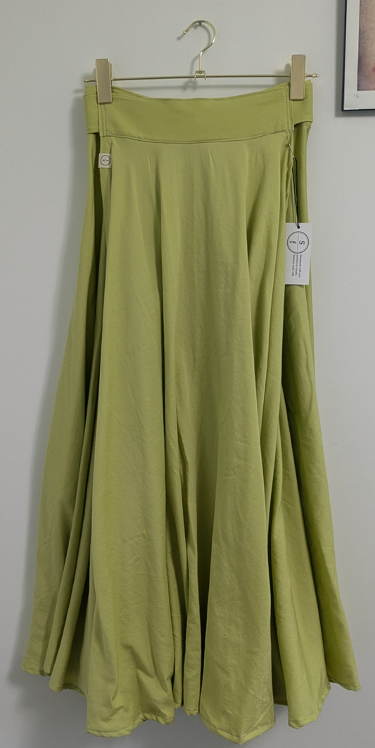 Beth Upcycled Side-split Skirt - M/L