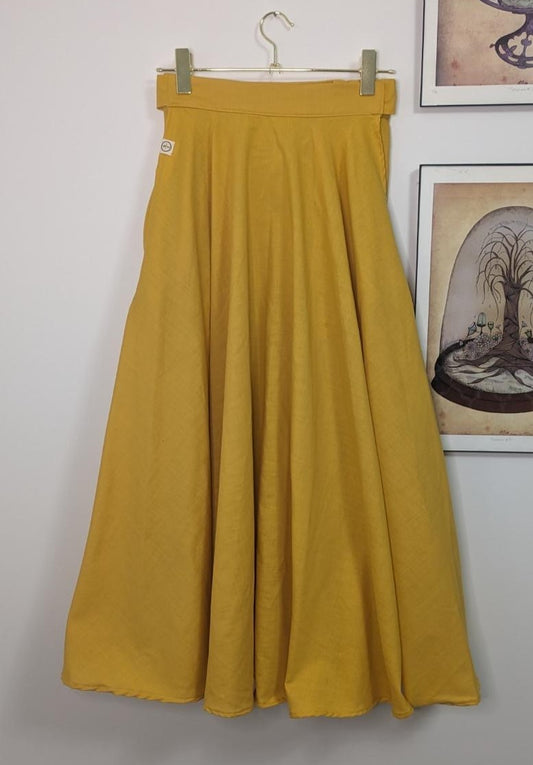 Beth Upcycled Side-Split Skirt - XS/S