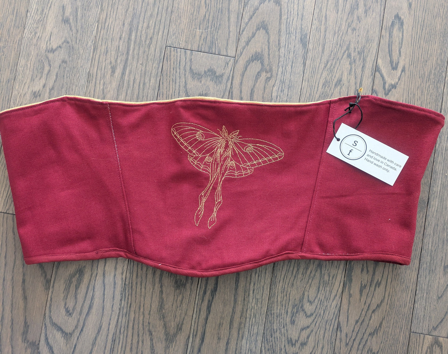 Beaded or Embroidered Overbust Corsets Back Laced