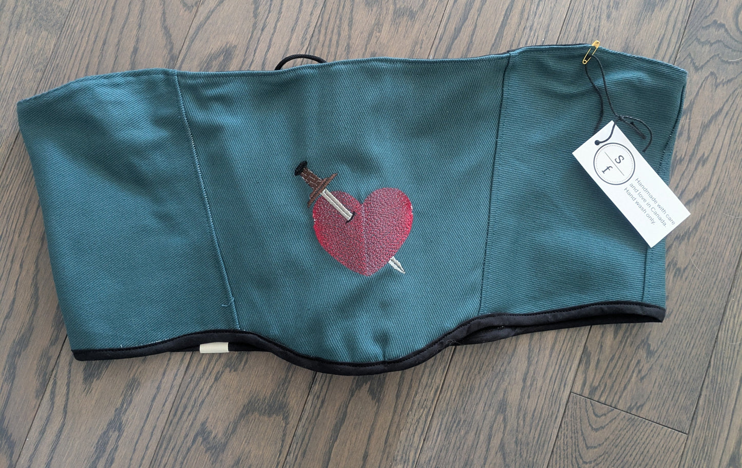 Beaded or Embroidered Overbust Corsets Back Laced